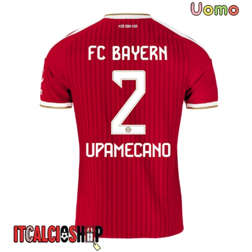 Bayern Munich Dayot Upamecano #2 Prima Maglia 2026-27 Manica Corta
